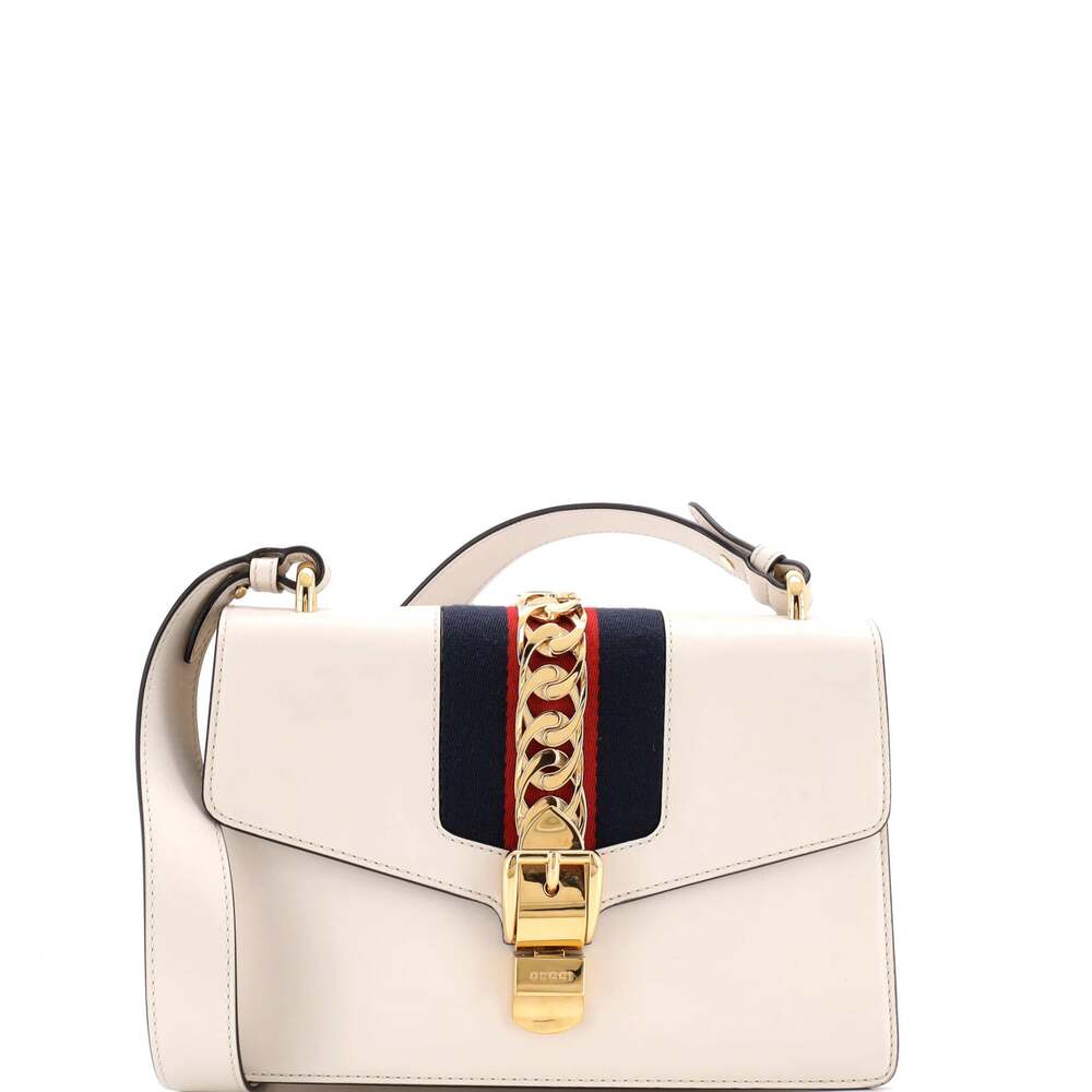 Gucci Sylvie Shoulder Bag Leather Small #364169G11B